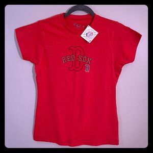 Diamond Studded Red Sox T